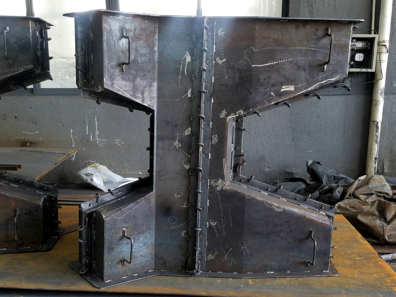 海堤海防扭王塊鋼模具_(dá)扭王字塊模具廠家